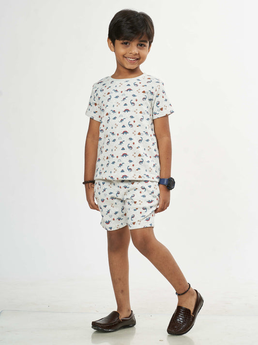 Dino Park Boys pure Cotton Co-Ords Set
