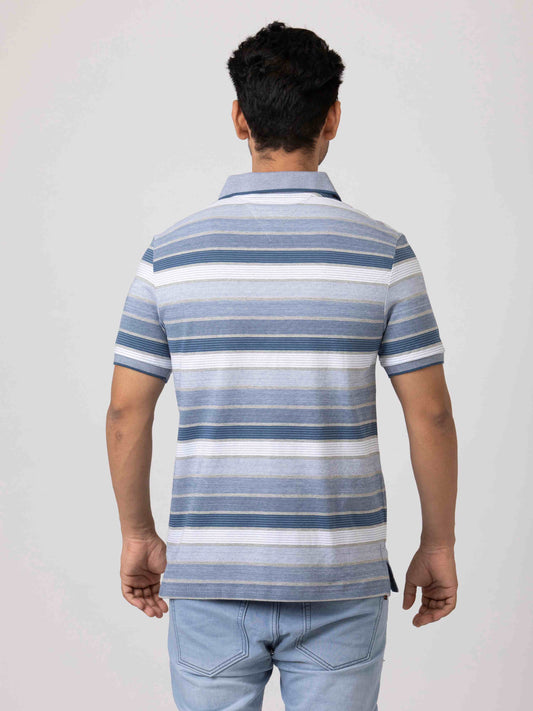 Weekday Essentials Classic & Comfortable 100% Cotton Mens Collar T-Shirt