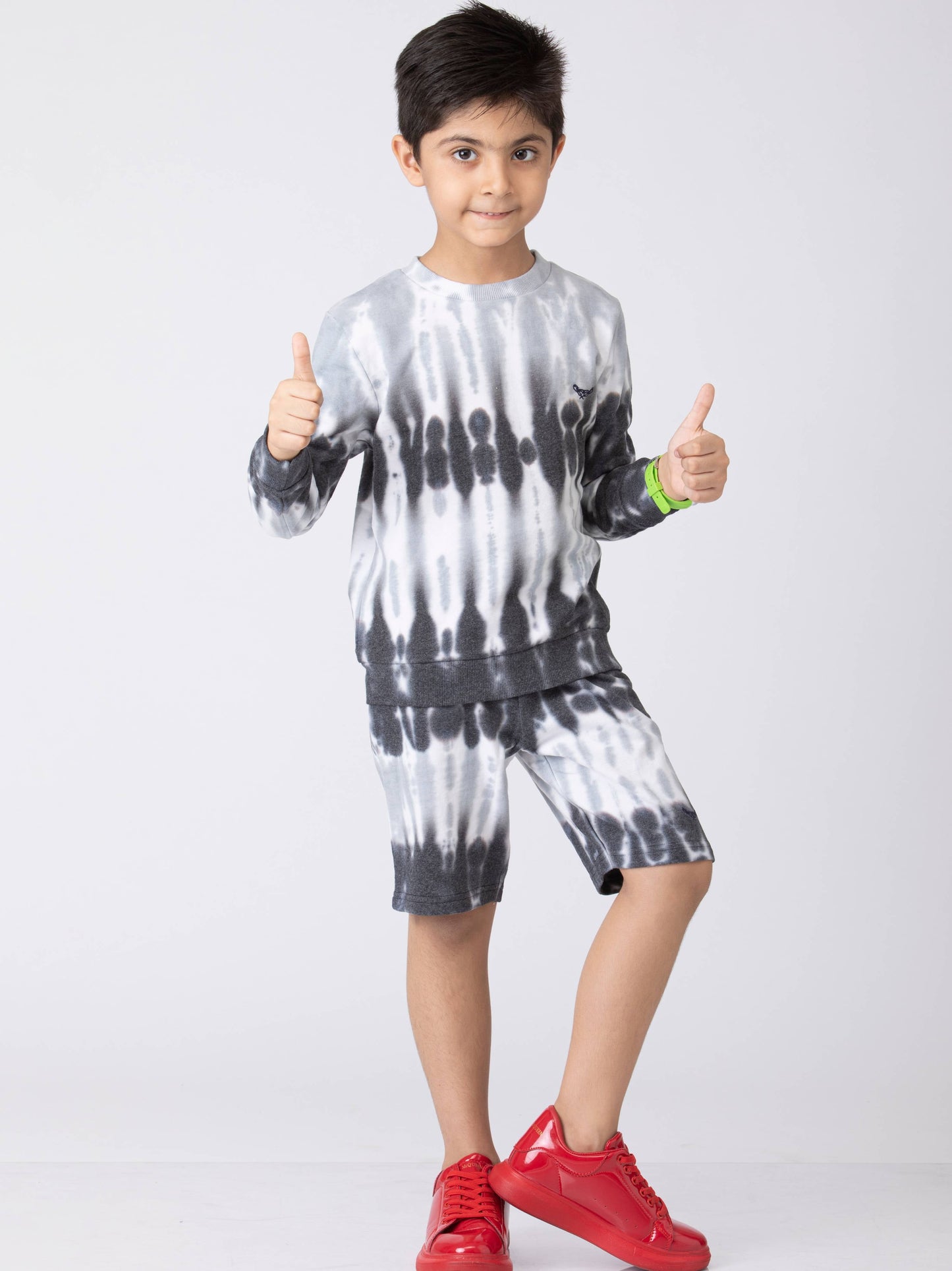 Chill Vibing Boys Pure Cotton Co-Ords set