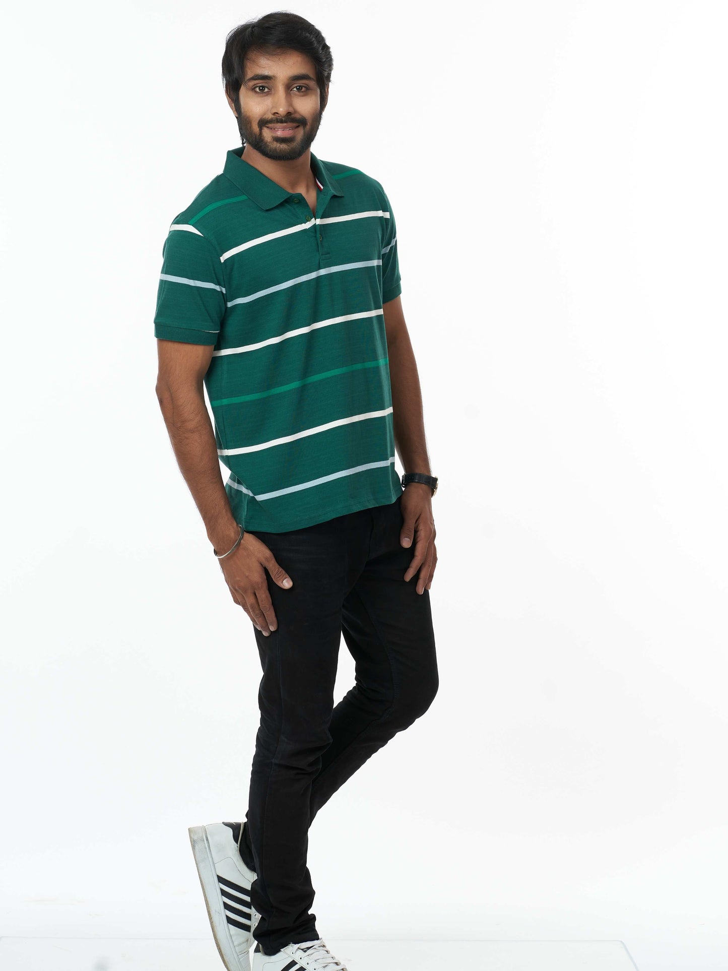 Greenfields Classic & Comfortable 100% Cotton Men's Collar T-Shirt