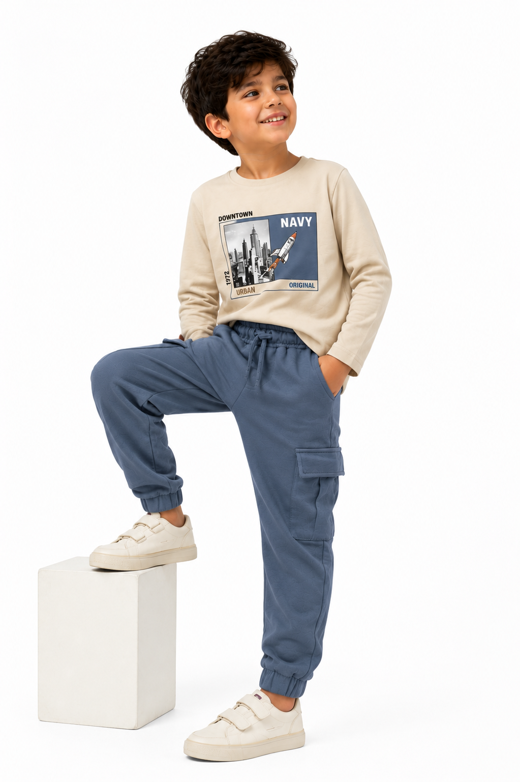 Blue Flux - Boys Cargo Joggers