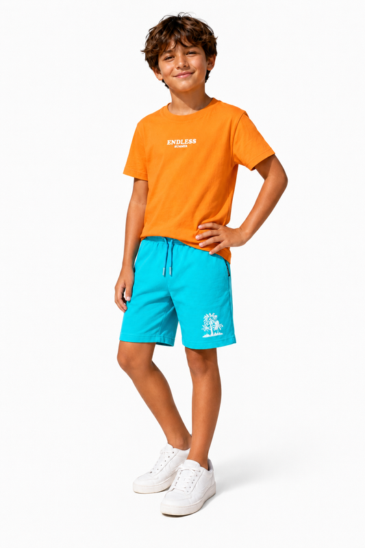 Palm Paradise - Boys Cotton Co-Ords