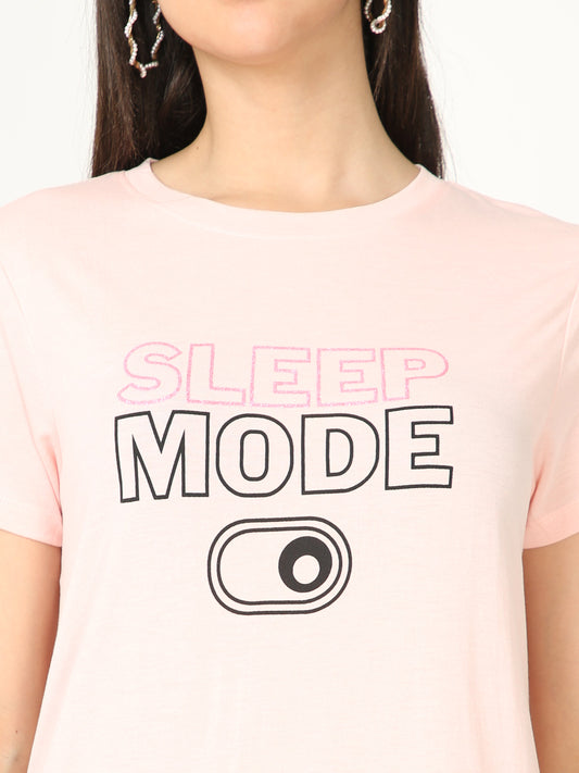 Sleep Mode On Short Nighty