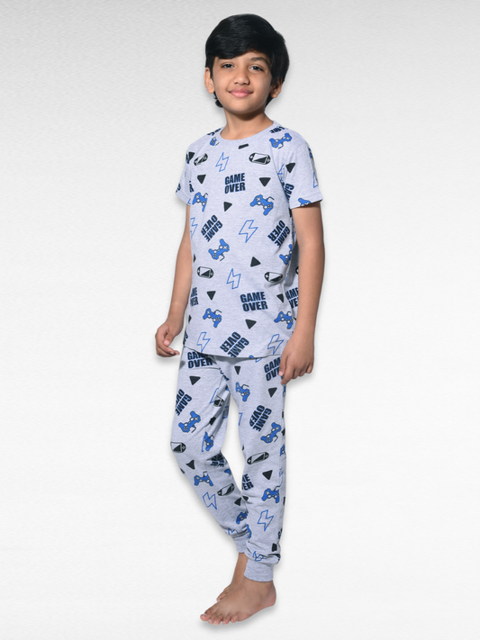 Game Boys Pyjama Set - Melange