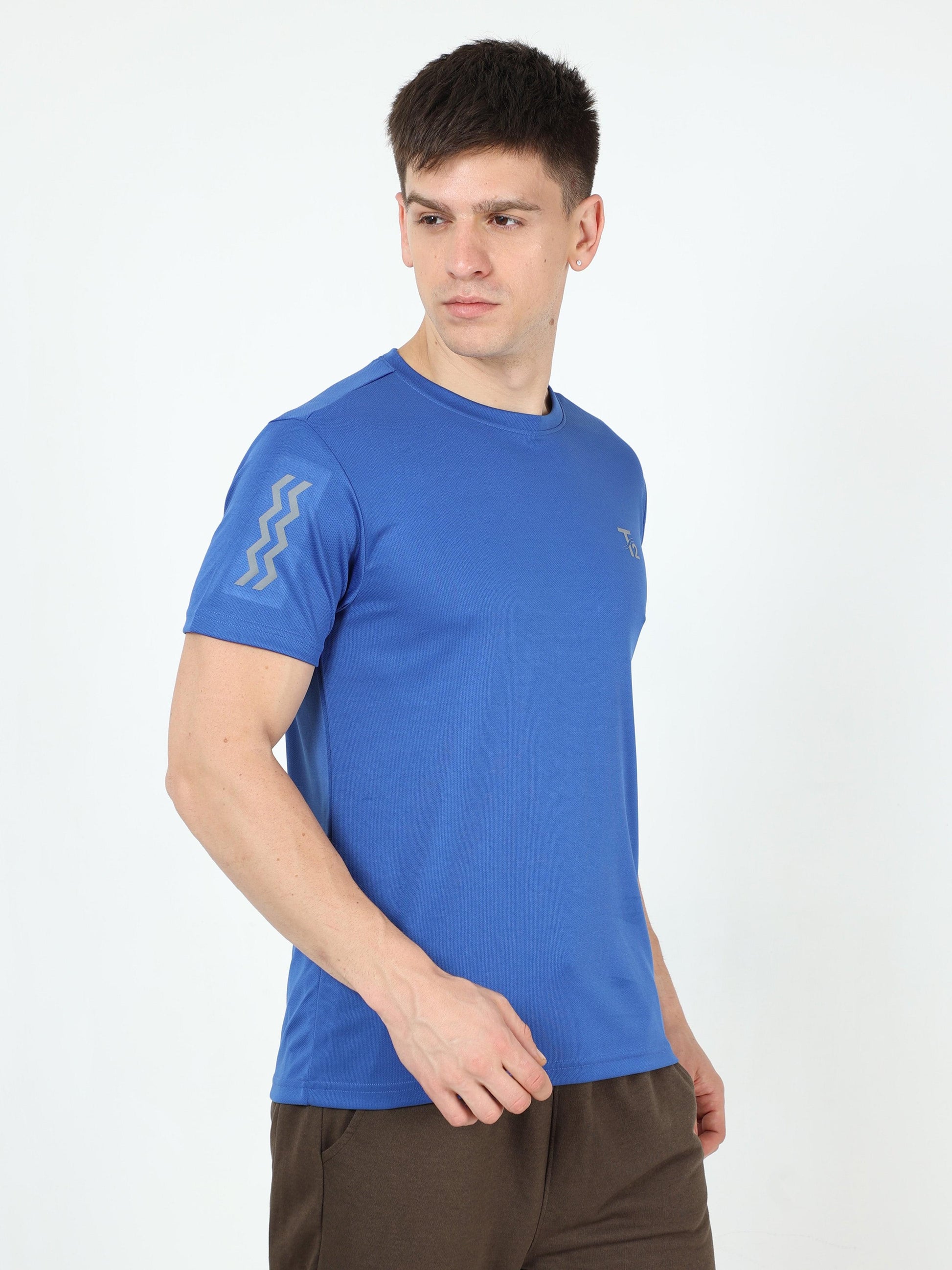Athleisure Men's Premium T-Shirt – Blue