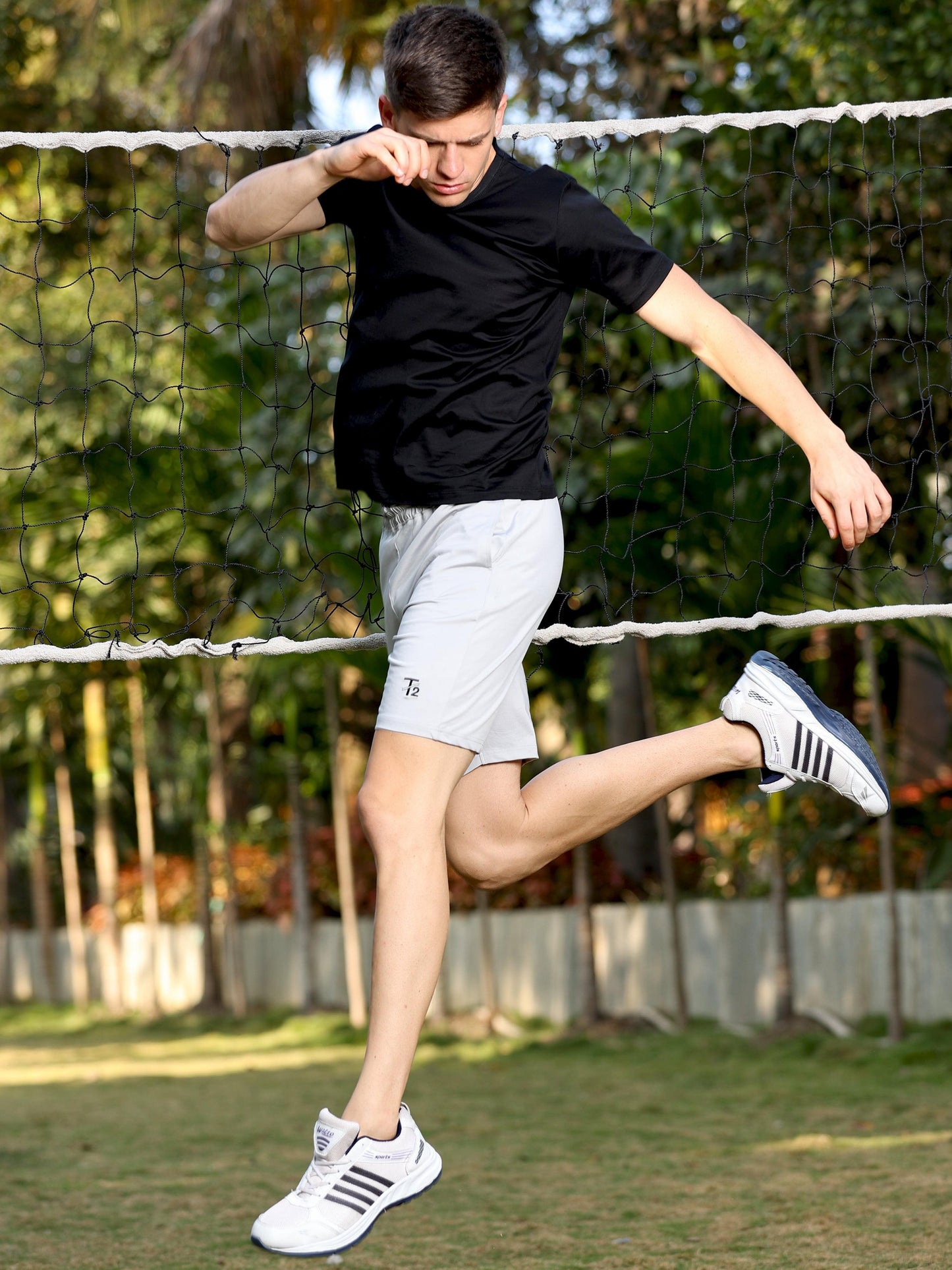 Athleisure Active Men's Shorts - Grey