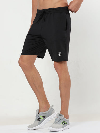 Athleisure Active Men's Shorts - Black