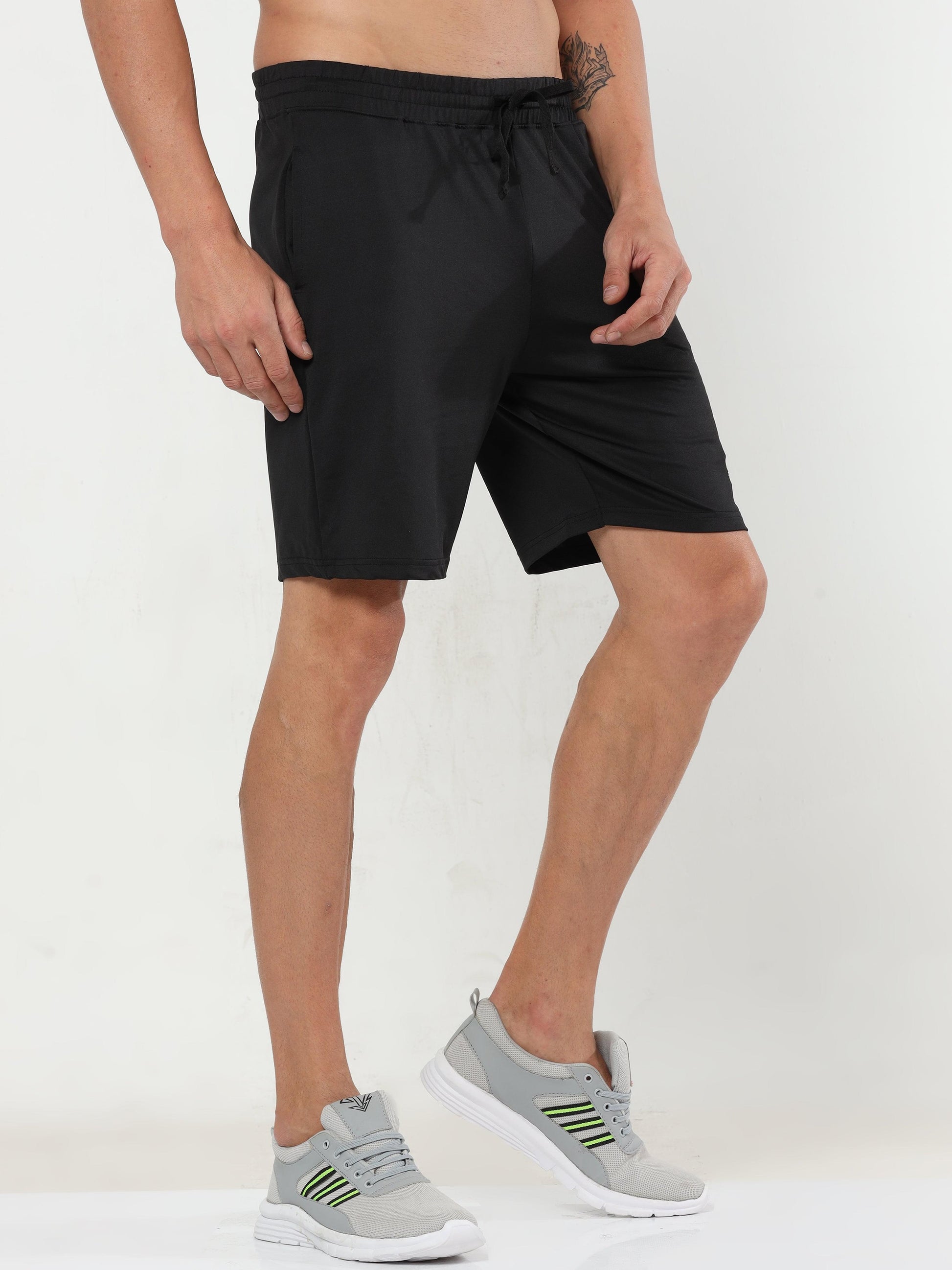 Athleisure Active Men's Shorts - Black