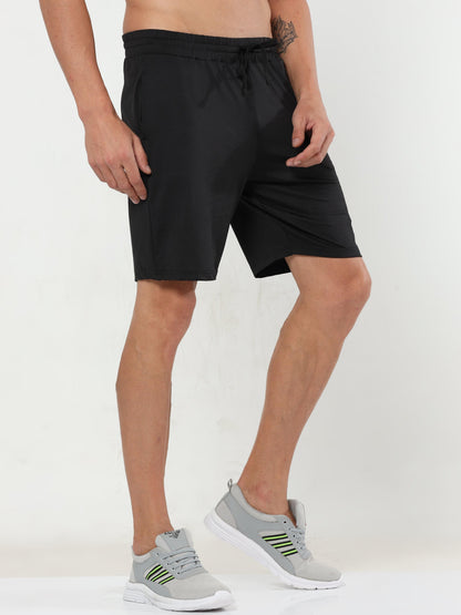 Athleisure Active Men's Shorts - Black