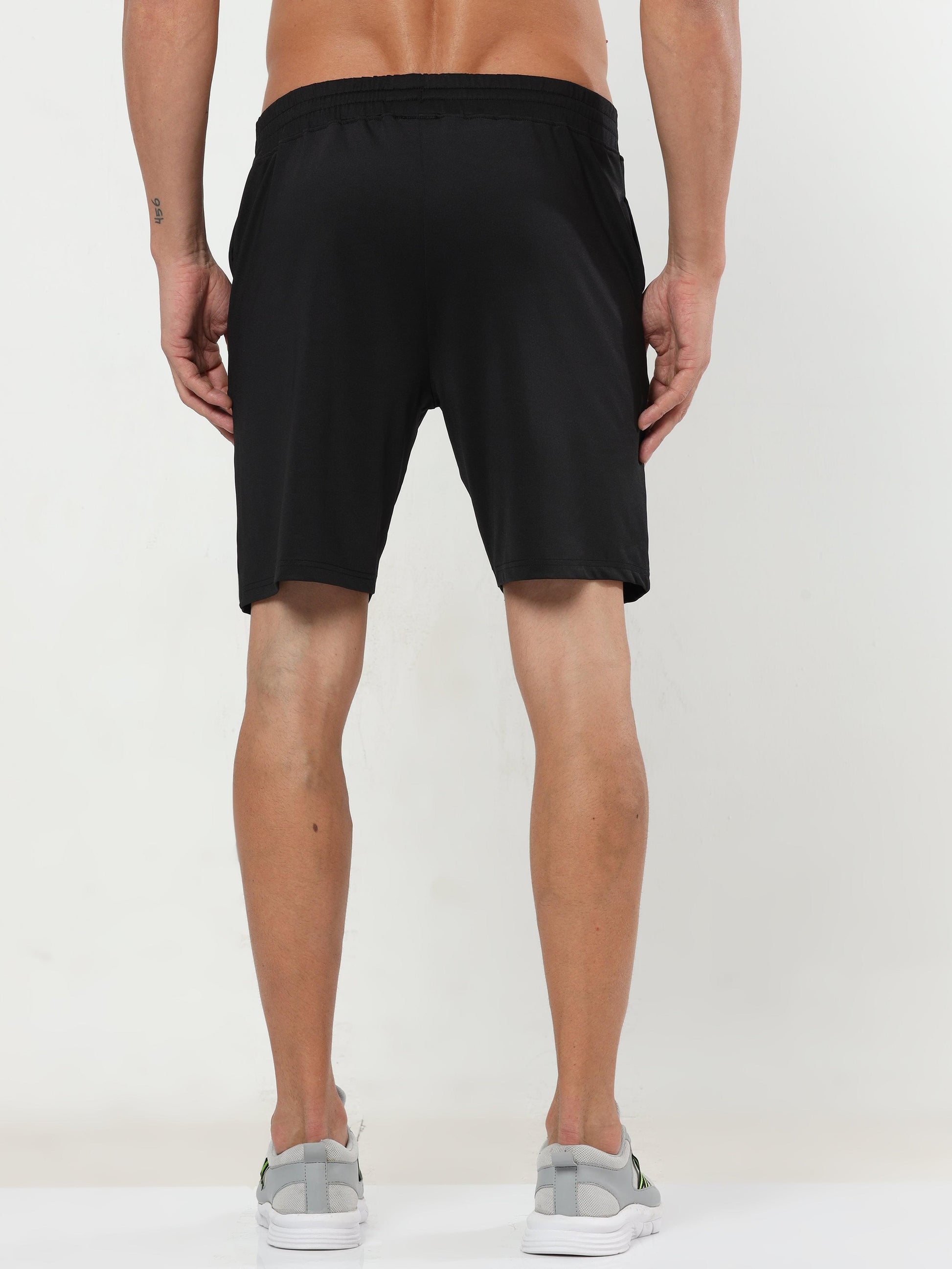 Athleisure Active Men's Shorts - Black