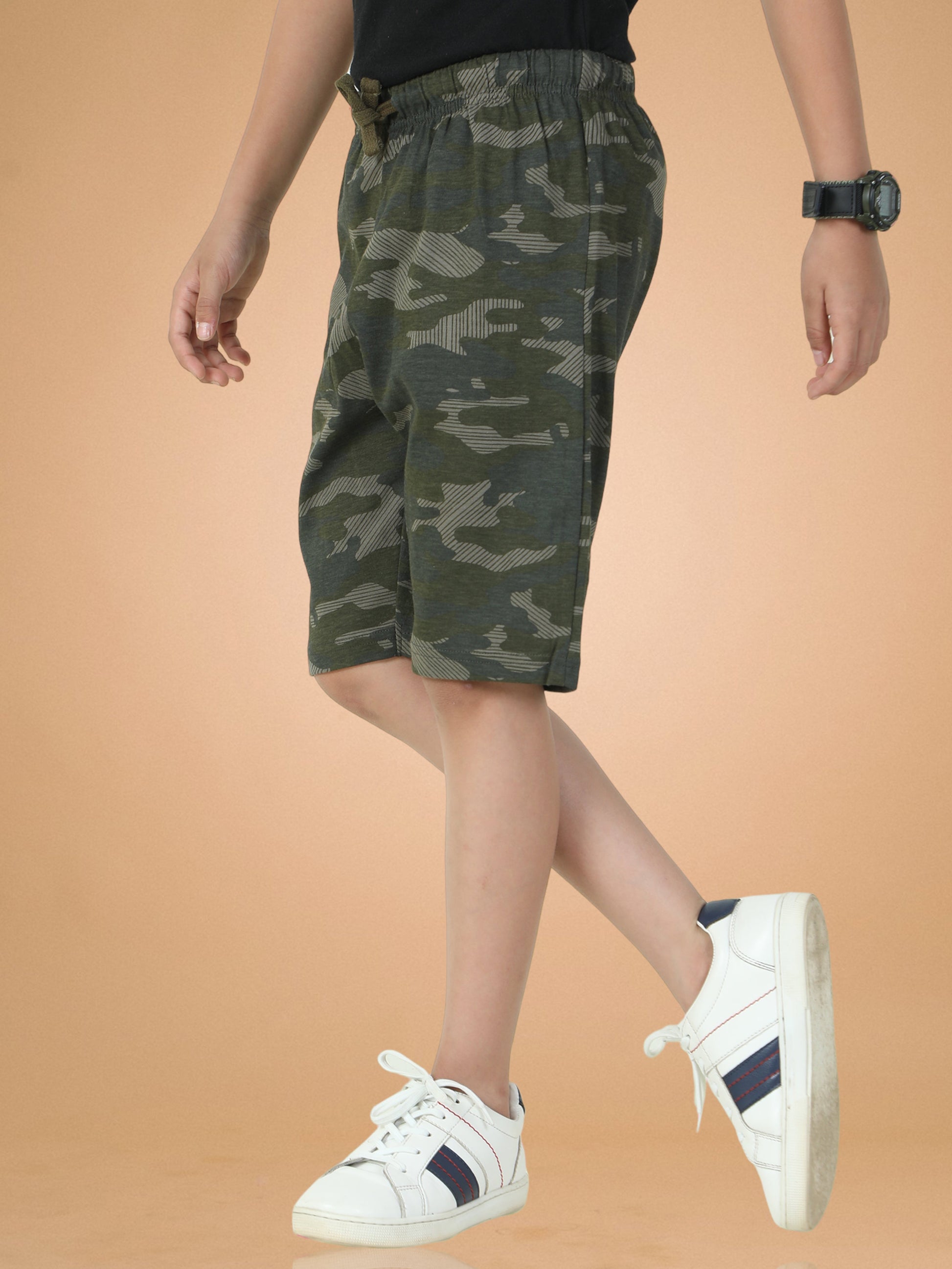 Go Camo Militant Boys Shorts