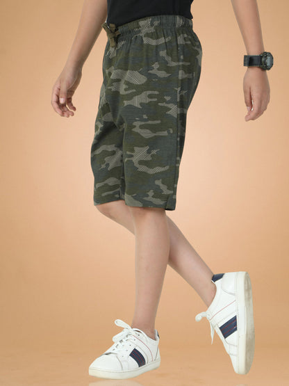 Go Camo Militant Boys Shorts