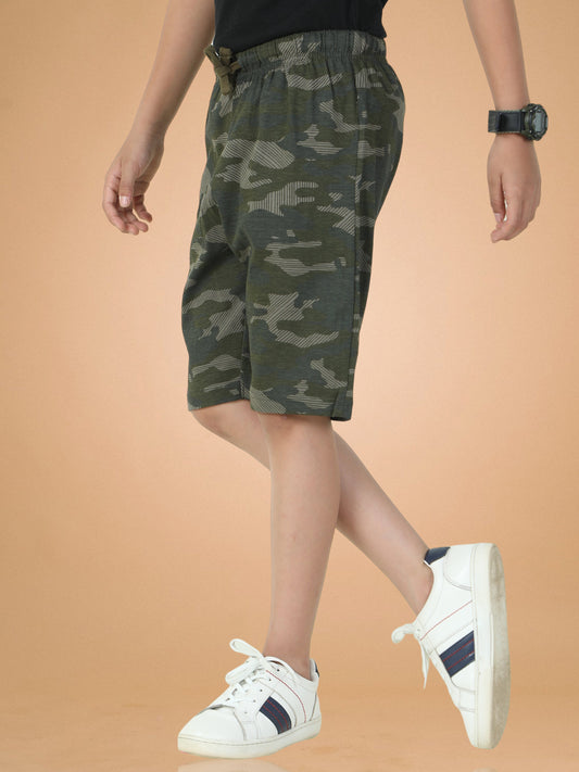 Go Camo Militant Boys Shorts
