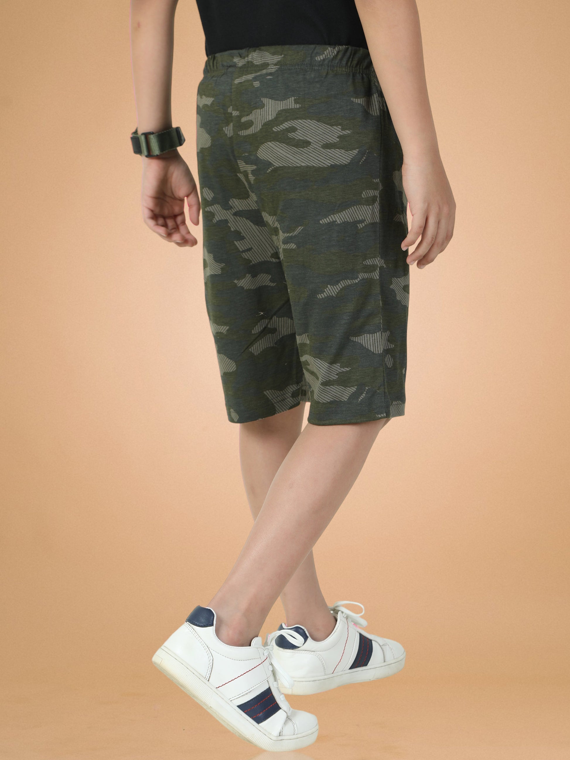 Go Camo Militant Boys Shorts