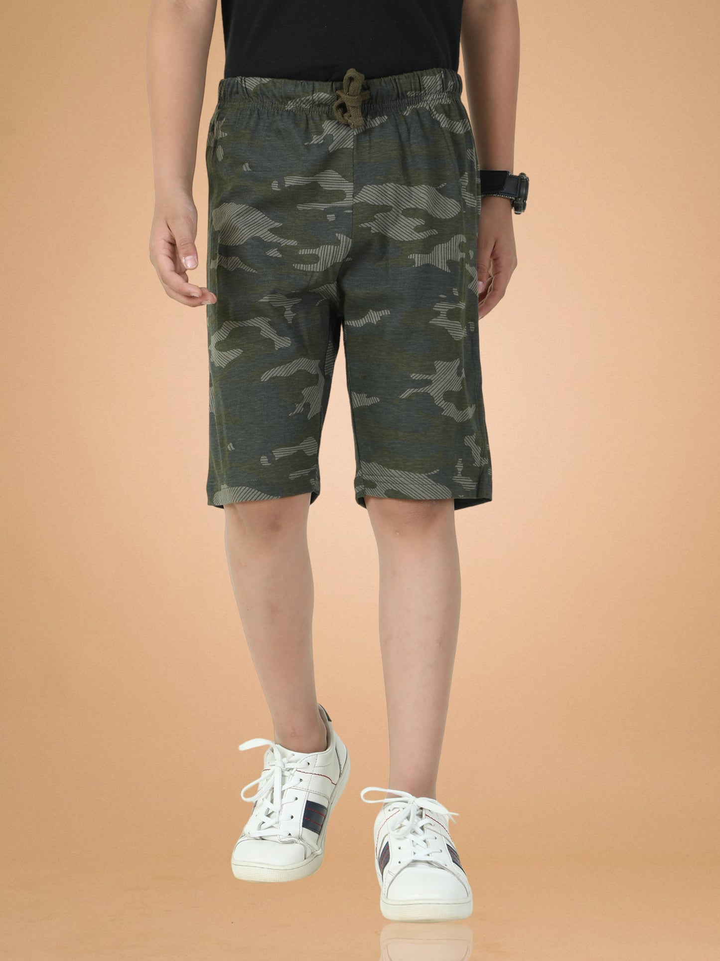 Go Camo Militant Boys Shorts
