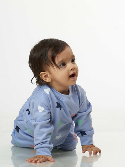Twinkle Star Babies Pyjama Set Blue