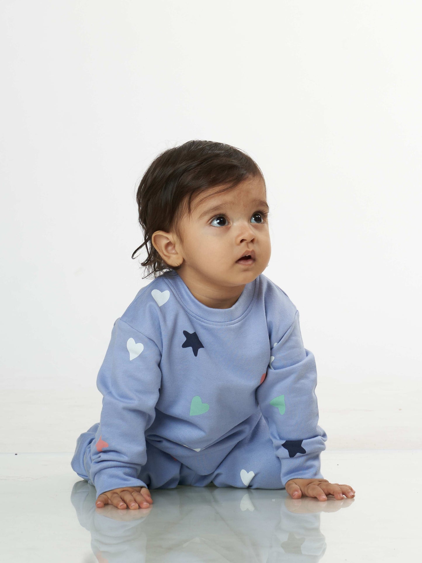 Twinkle Star Babies Pyjama Set Blue
