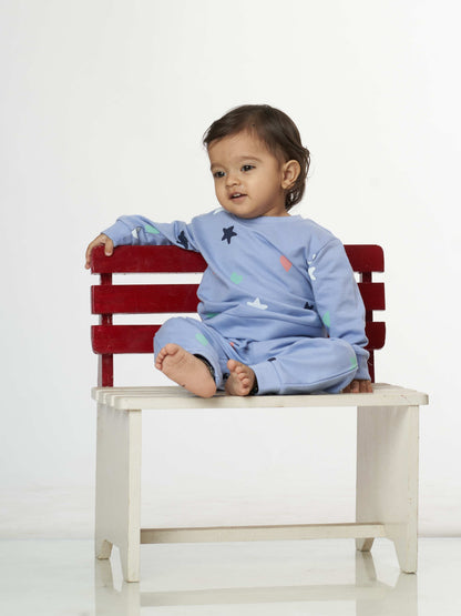 Twinkle Star Babies Pyjama Set Blue