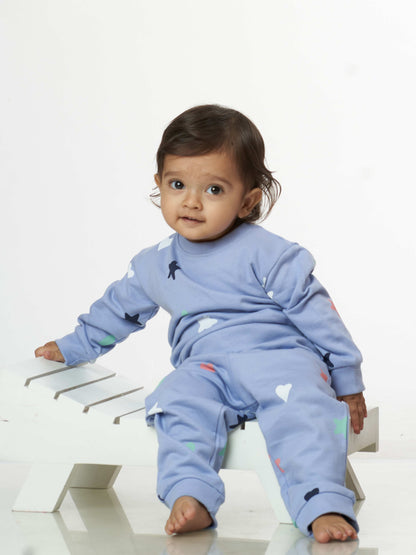 Twinkle Star Babies Pyjama Set Blue