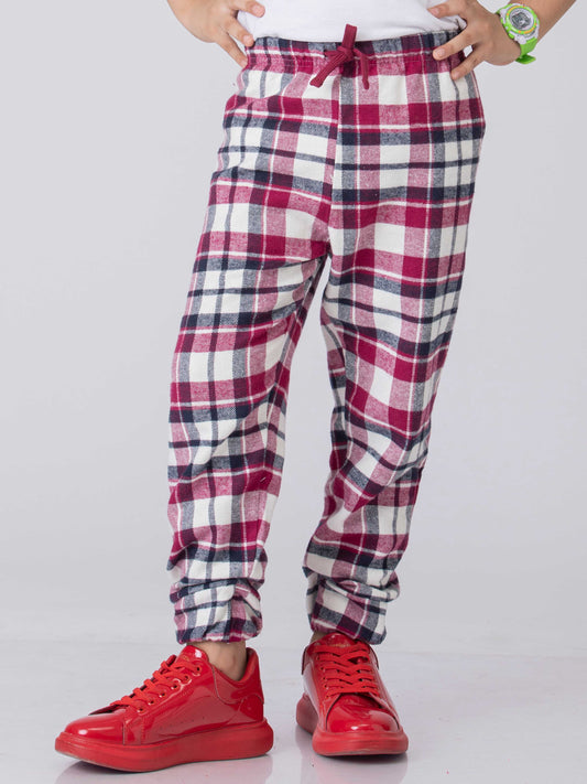 Classic Stripes Boys Cotton Joggers