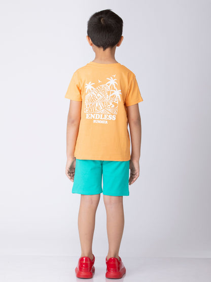 Endless Summer Boys Pure Cotton Co-Ords set