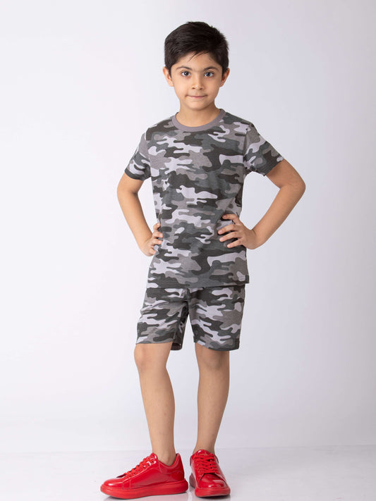 Militant Commando Boys Pure Cotton Co-Ords set