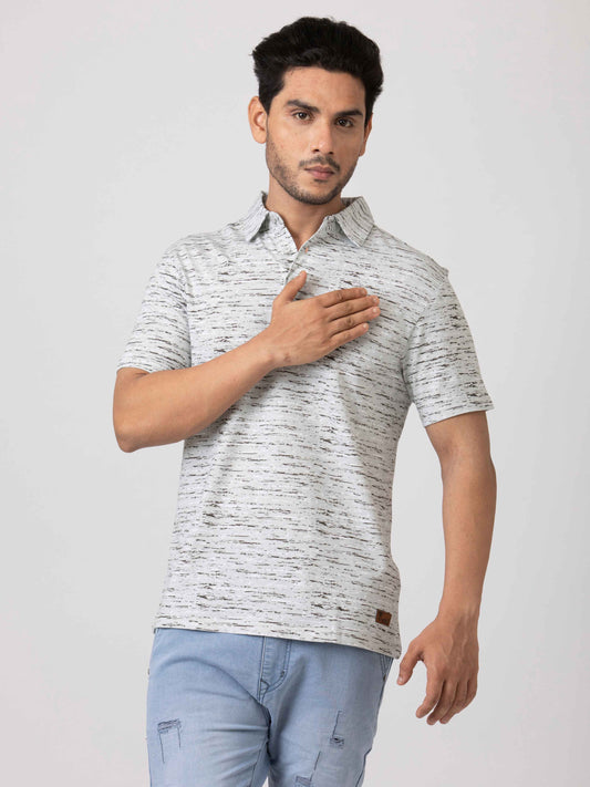 Cool & Comfortable 100% Cotton Mens Collar T-Shirt