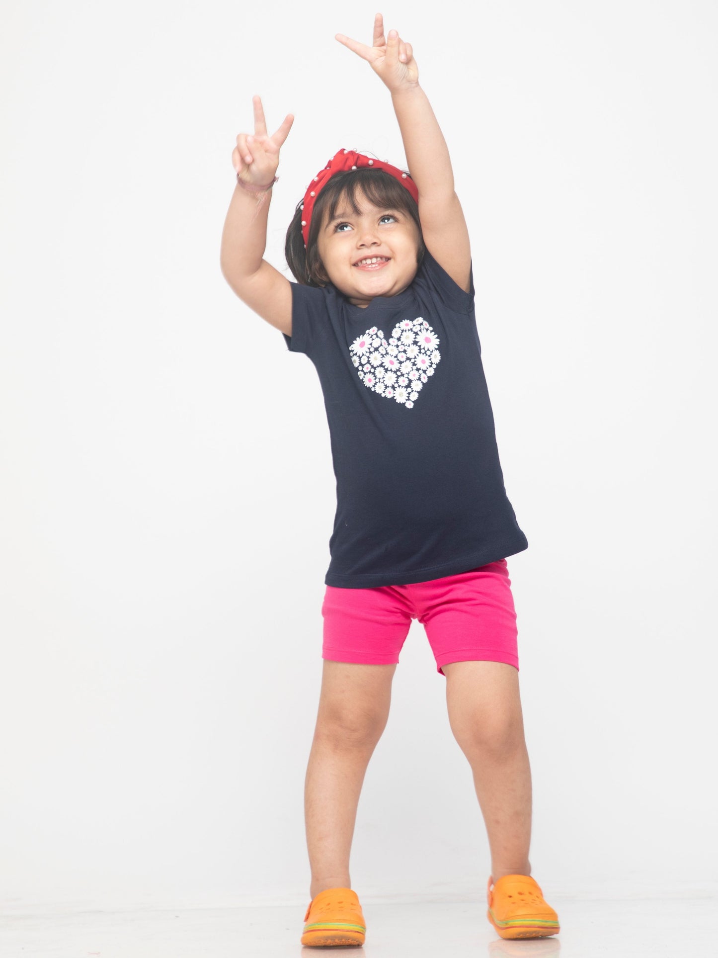 Pink Heart Girls Co-Ords