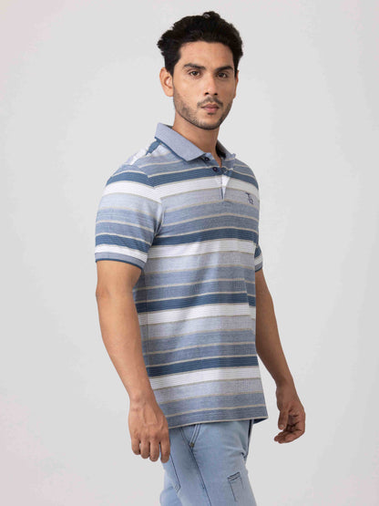 Weekday Essentials Classic & Comfortable 100% Cotton Mens Collar T-Shirt