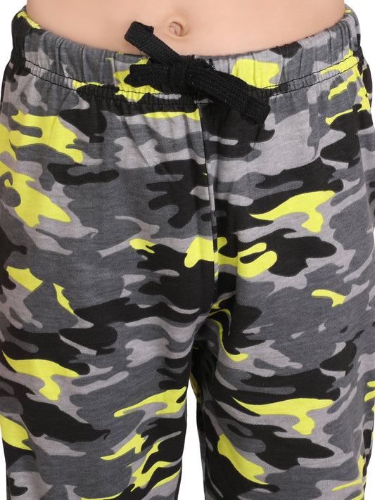 Militant Yellow Camo Boys Jogger