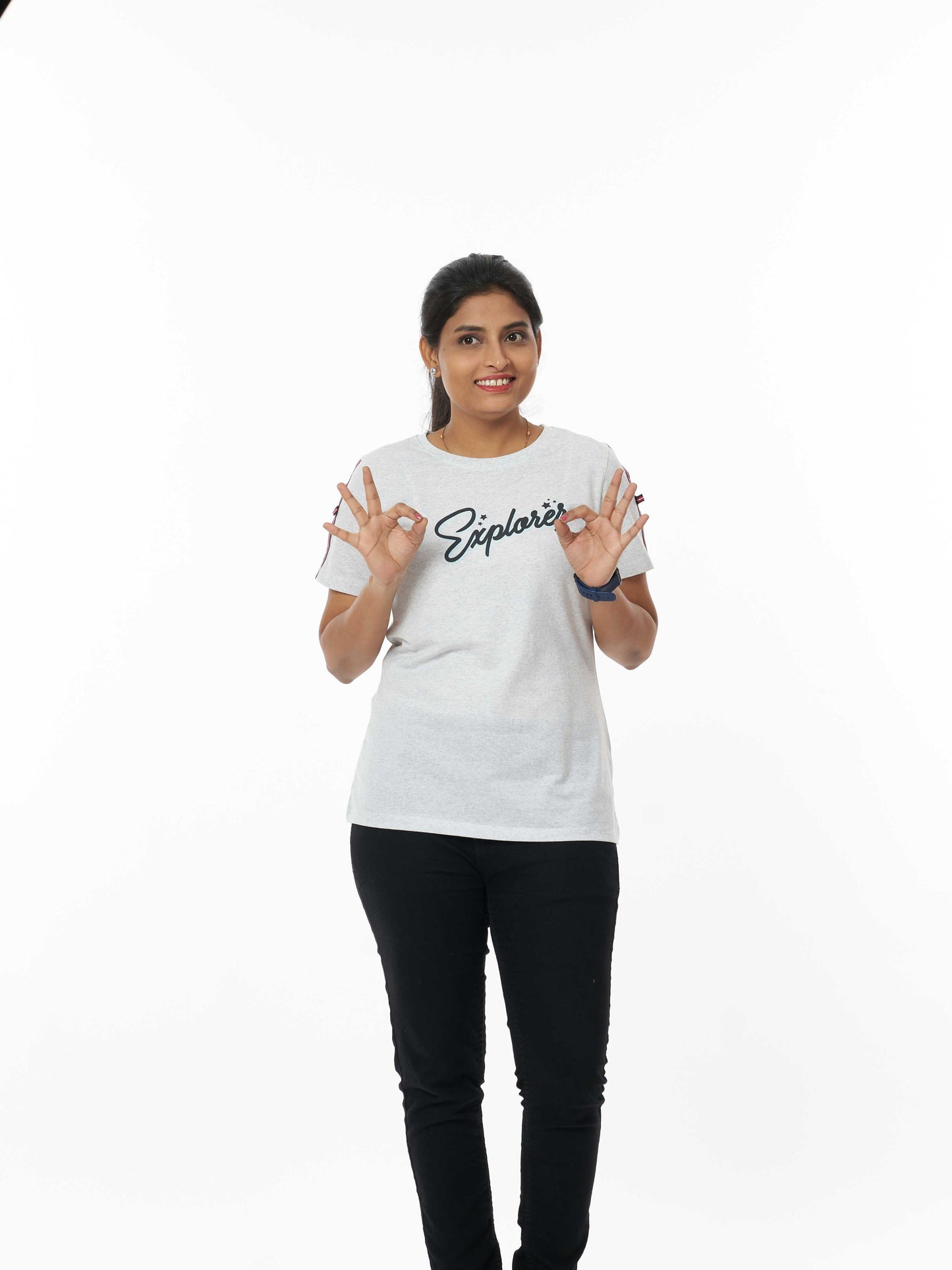 Explorer Soft & Premium Women's Printed Cotton T-Shirt