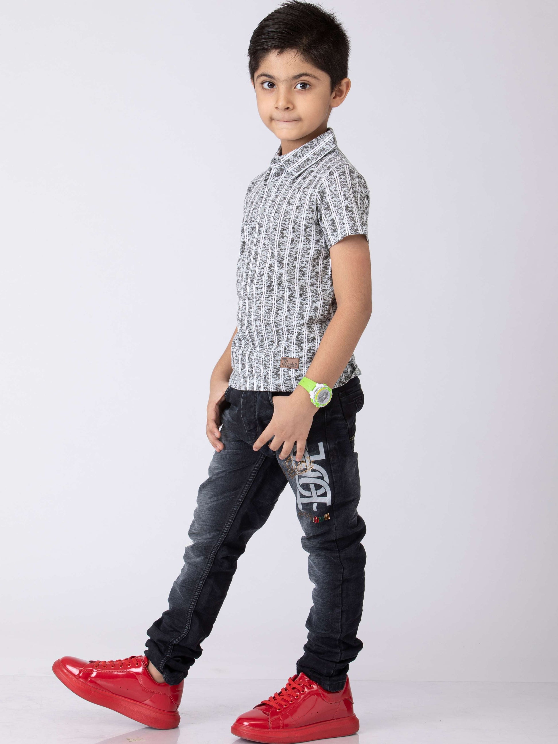 All Day Boys Printed cotton boys T-Shirt