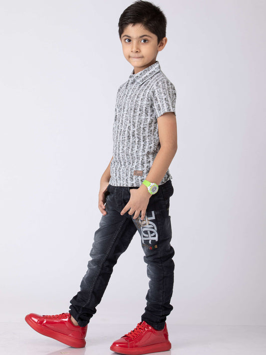 All Day Boys Printed cotton boys T-Shirt