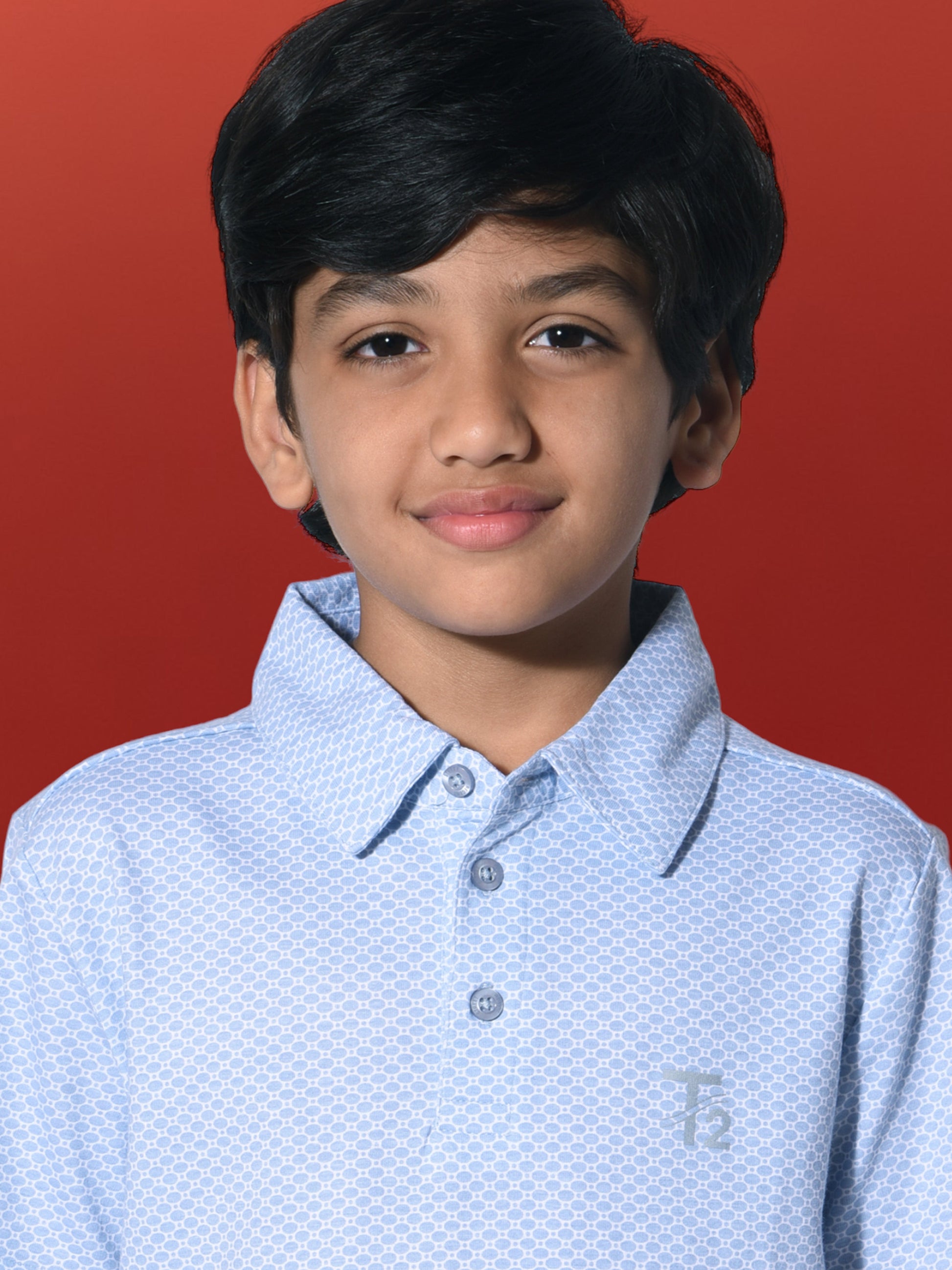 Boys Execute Collar T-Shirt