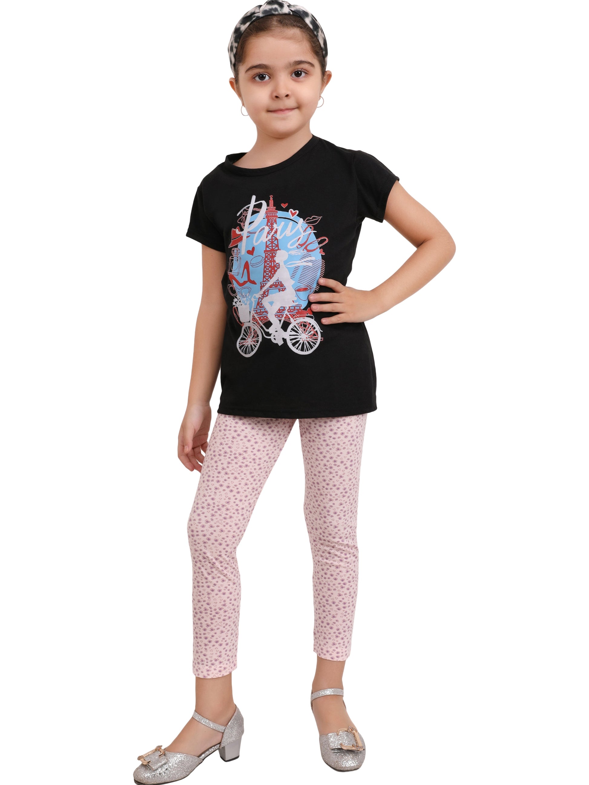 Floral Girls Leggings