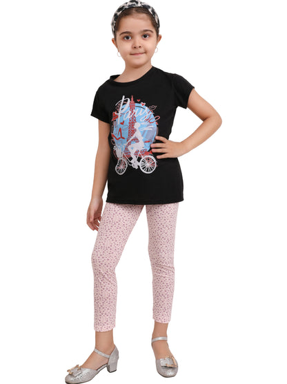 Floral Girls Leggings