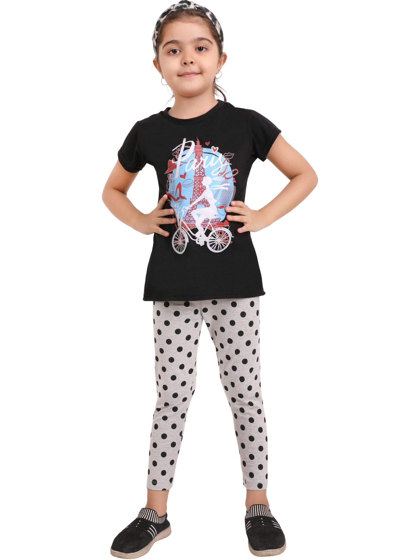 Polka Dot Girls Leggings