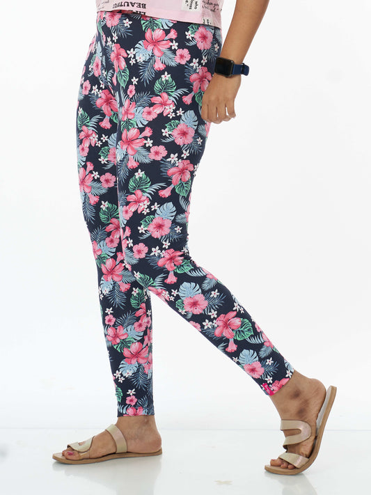 Hibiscus Women's Printed Leggings