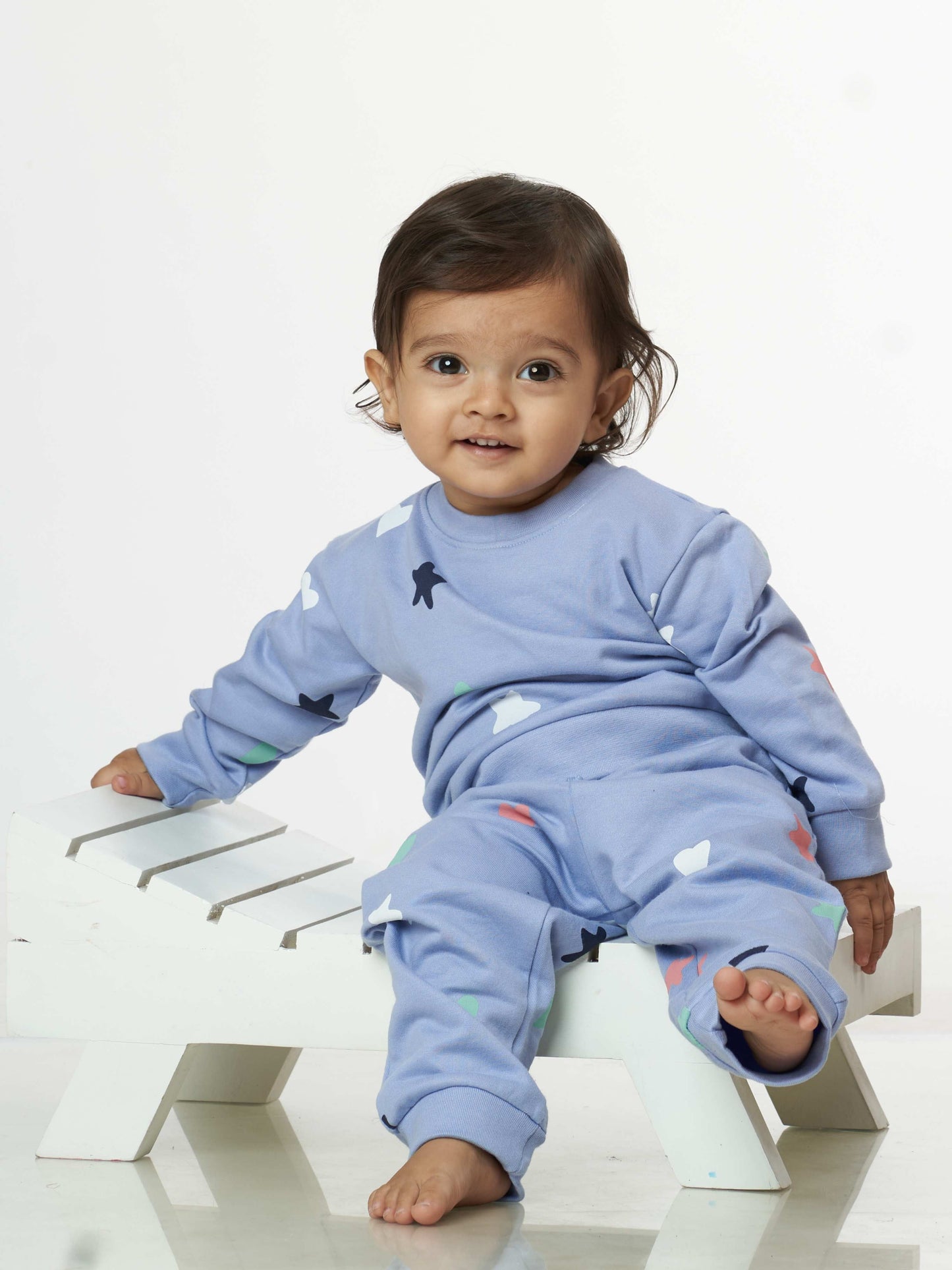 Twinkle Star Babies Pyjama Set Blue
