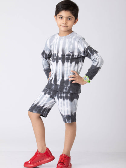 Chill Vibing Boys Pure Cotton Co-Ords set