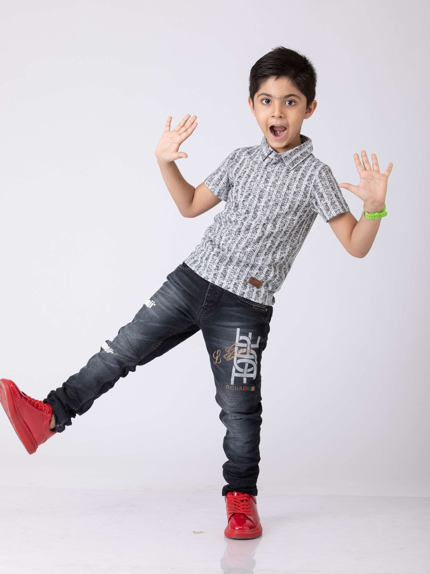 All Day Boys Printed cotton boys T-Shirt