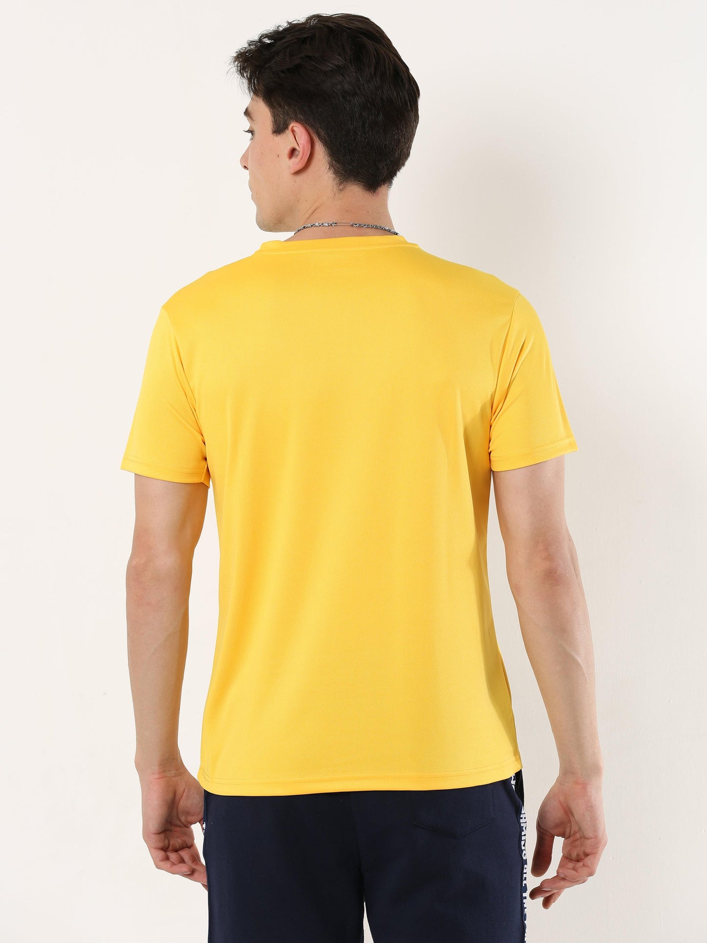 Athleisure Men's Premium T-Shirt - Yellow