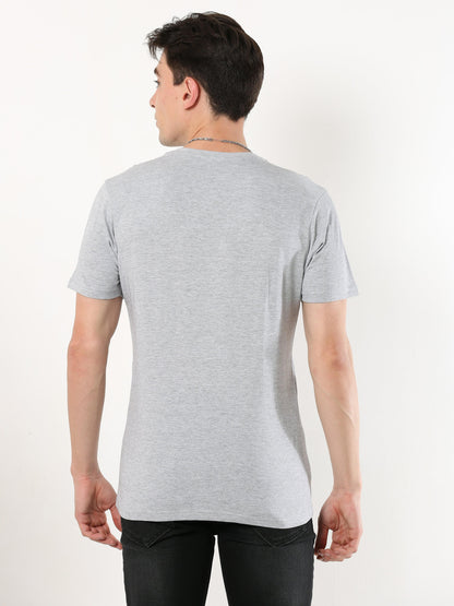 Men's casual T-Shirt - Detective Grey