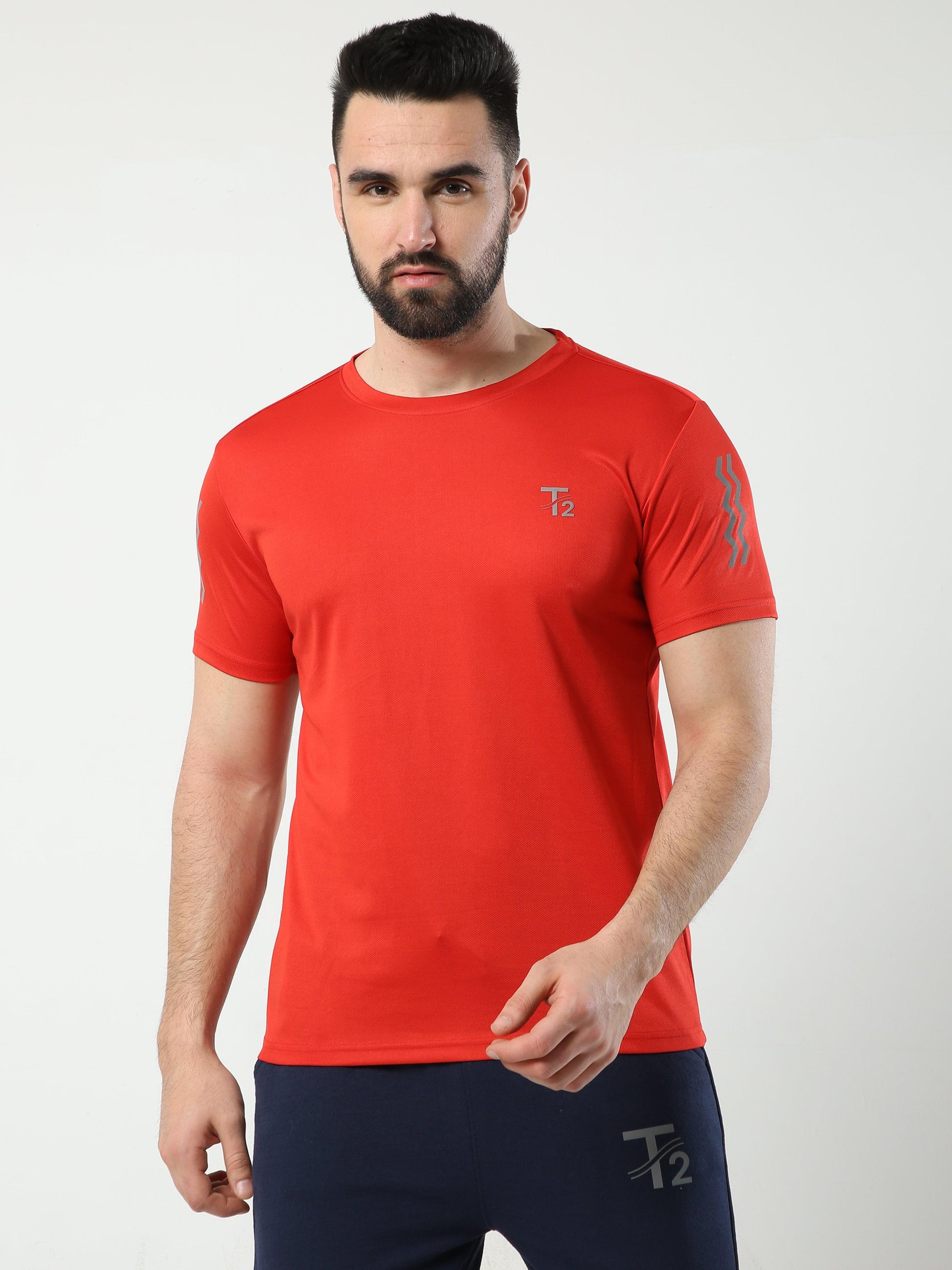 Athleisure Men's Premium T-Shirt - Red