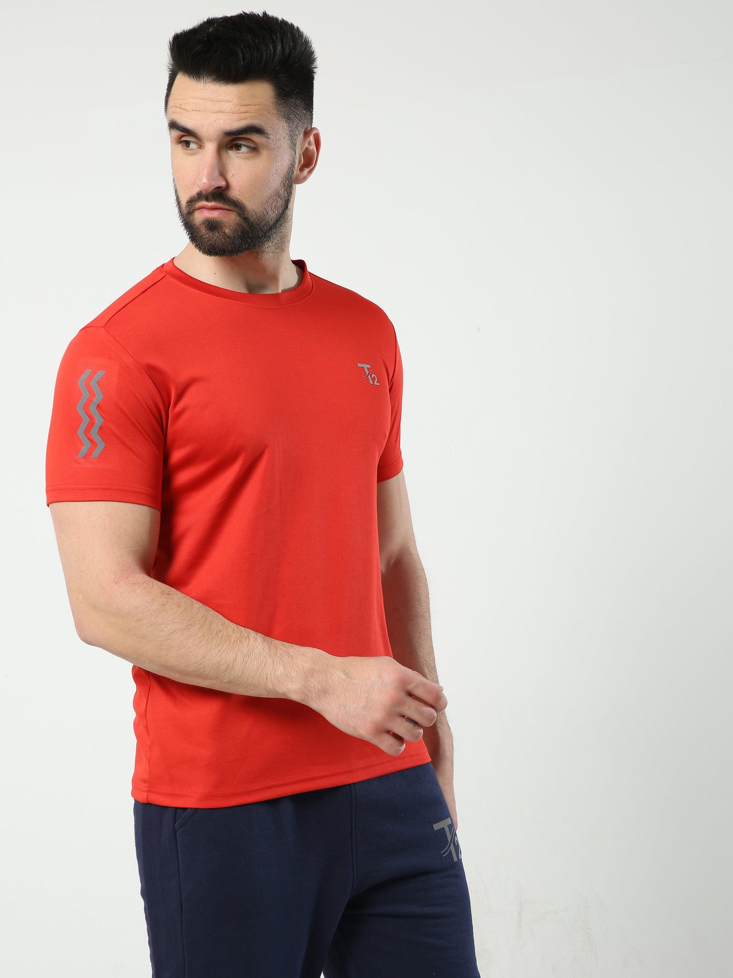 Athleisure Men's Premium T-Shirt - Red