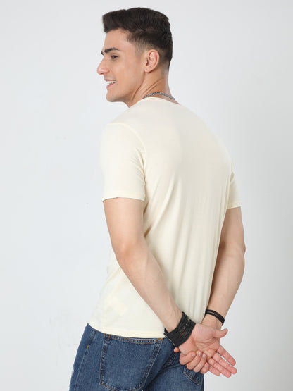 Legacy Beach Men's casual T-Shirt - Cream