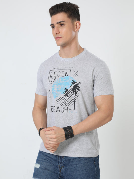 Legacy Beach Men's casual T-Shirt - Melange