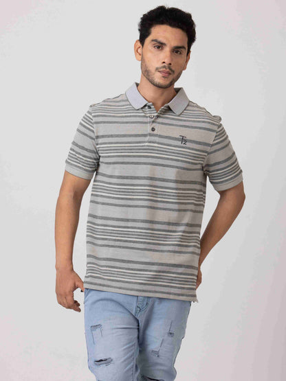 Workplace Essentials Classic & Comfortable 100% Cotton Mens Collar T-Shirt