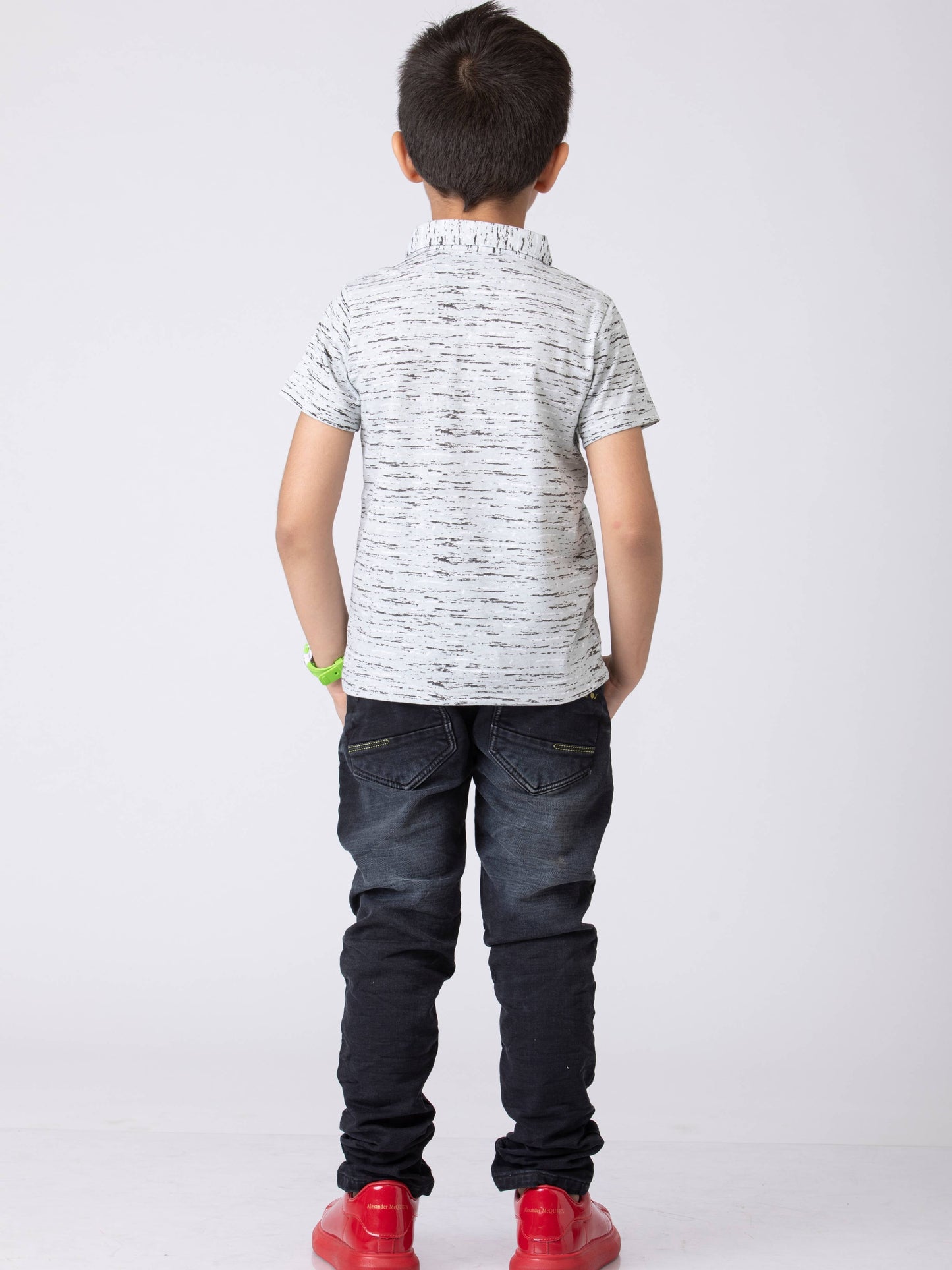 Casual Boys Printed cotton boys T-Shirt