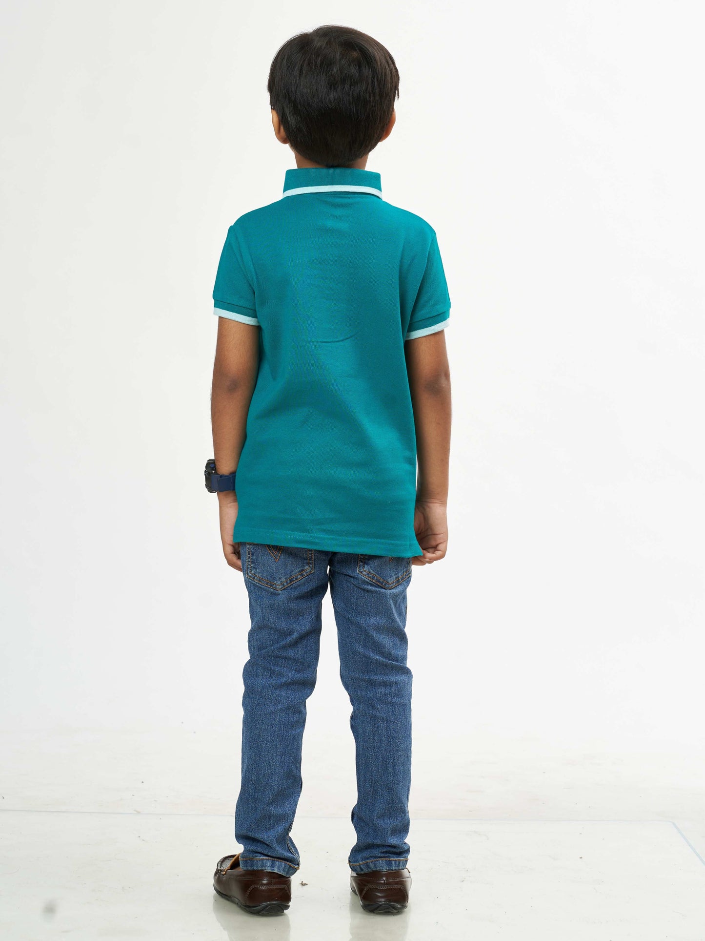Classic Boys Cotton T-Shirt  - Green